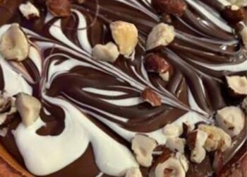 طريقة عمل الكنافة بالنوتيلا.