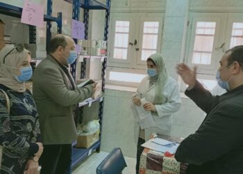 وكيل صحة الغربية يوجه بالمرور المسائى على مستشفى حميات بسيون