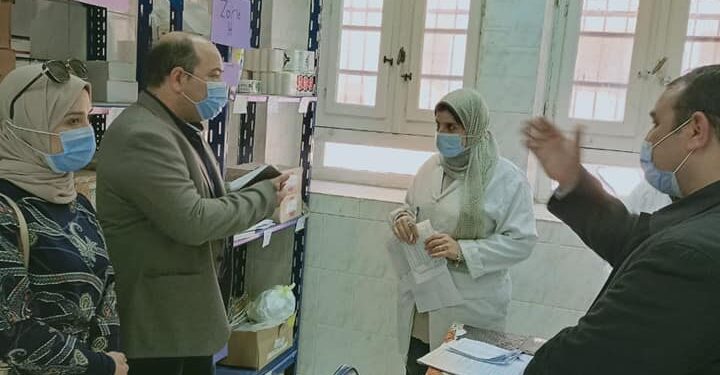 وكيل صحة الغربية يوجه بالمرور المسائى على مستشفى حميات بسيون