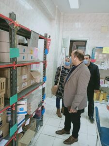 وكيل صحة الغربية يوجه بالمرور المسائى على مستشفى حميات بسيون