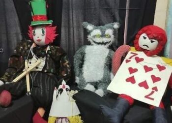 الإبداع الفني في المعرض الطلابي الختامي لشعبةالديكور بآداب المنيا