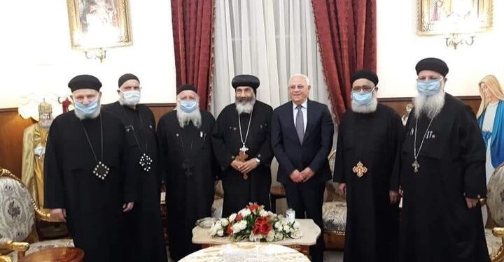 الغضبان يهنىء الأنبا تادرس