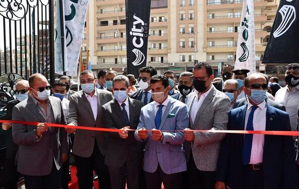 وزير الرياضة ومحافظ الغربية يشهدان الإفتتاح الجزئي لنادي سيتي كلوب طنطا