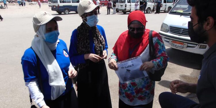 فريق التواصل المجتمعي يقدم التوعية