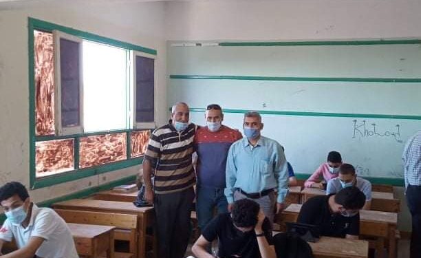 متابعة سير عملية الامتحانات فى ظل تفشى فيروس كورونا