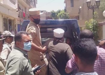 71 محضر تسول في ميادين قنا خلال حملة المحافظة للقضاء على التسول