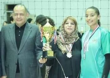 سما هاني نجمة الجياد و المنتخب بطله فوق العاده بالكرة الطائرة