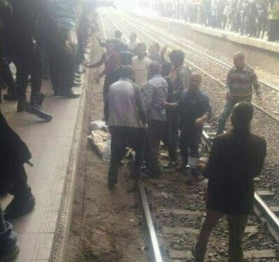 عاجل مصرع شاب اثناء محاولة ركوبة القطار  بسوهاج