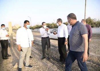 محافظ الغربية في جولة تفقدية لمتابعة أعمال الرصف بشوارع العاصمة