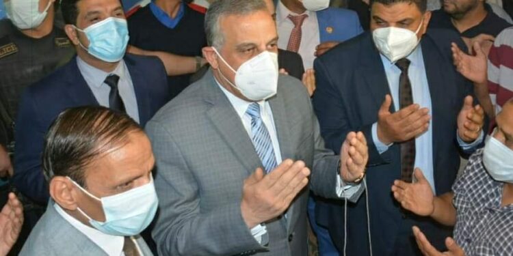 محافظ سوهاج يفتتح التشغيل التجريبي لكوبري جرجا العلوي أعلى السكة الحديد.