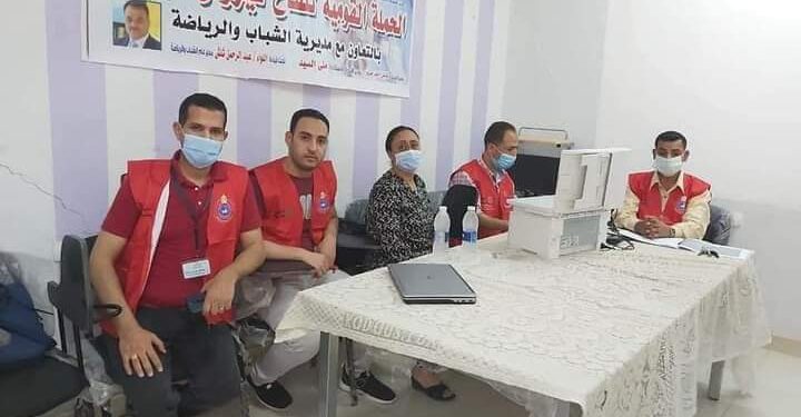 الصحة : تطعم 135 من اهالى ابوكساه بلقاح كورونا