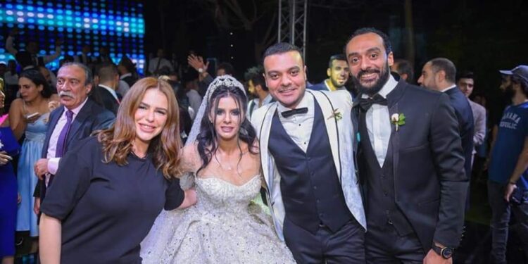 نجوم الطرب والغناء يحيون حفل زفاف ” أندرو” و “مارتينا”