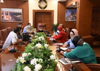 نائب المحافظ يتابع سير العمل فى مشروعات تطوير حى الضواحى .