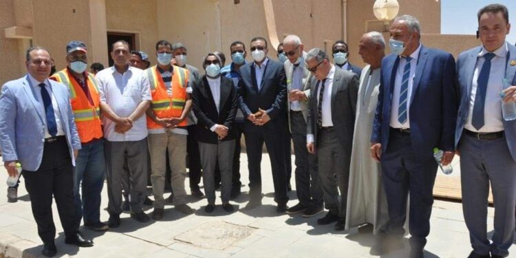 المشروع القومي لجذب السكان بالوادي الجديد وفقاً لتوجه القيادة السياسية.