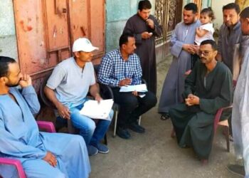 توعية المواطنين بمشروعات المبادرة الرئاسية  “حياة كريمة” بمركز ابوتشت