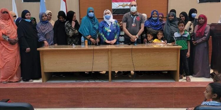 قافلة جامعة المنصورة الطبية والبيطرية والتوعوية الشاملة تصل إلى حلايب وشلاتين