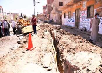 محافظ الغربية يتابع أعمال المبادرة الرئاسية "حياة كريمة" بزفتى