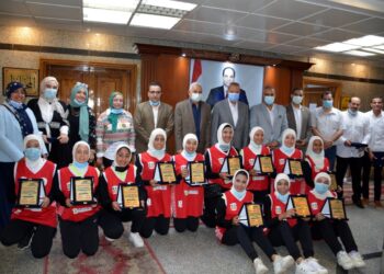 تكريم منتخب القليوبية