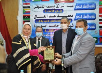 بالصور .. الملحق الثقافي الأردني : جامعة كفرالشيخ وجهة طلاب الدول العربية