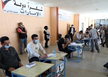 مساعدات لـــــــ  35600 أسرة