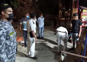 حملة مسائية لإزالة