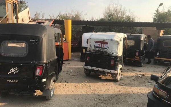 ضبط ٢٣ "توك توك"