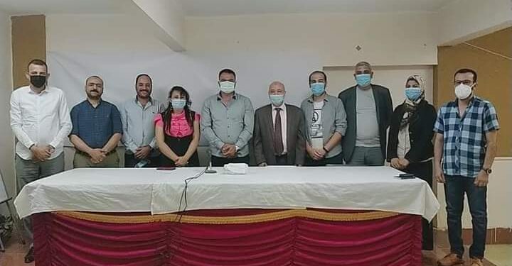 اللواء عبدالرحمن شلش يلتقي مدربي البرنامج القومي للشائعات