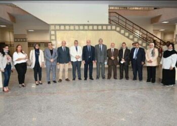 استقبال لجنة قطاع طب الأسنان بجامعة الفيوم