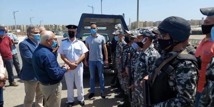 الغضبان : يشيد بجهود الأجهزة الأمنية بعد نجاحها للتصدى لمحاولة تهريب ويوجه الشكر لرجال كمين مدخل محور ٣٠ يونيو .