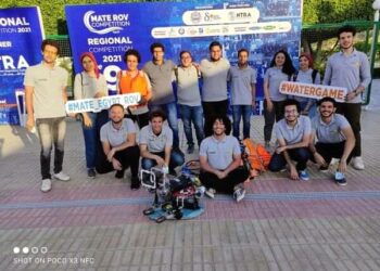 فريق بكلية الهندسة جامعة المنصورة يبتكر غواصة متعددة المهام للمساعدة  على صيانة  السفن