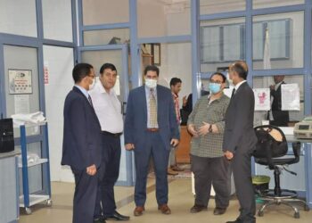 رئيس جامعة كفرالشيخ يستقبل نائب المحافظ