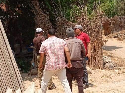 إيقاف أعمال بناء مخالفة وإزالة تعديات بنطاق 3 مراكز.