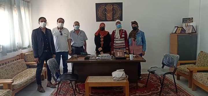 لقاء مع الدكتورة أمل شمس مديرة الإدارة الصحية ثاني المحلة