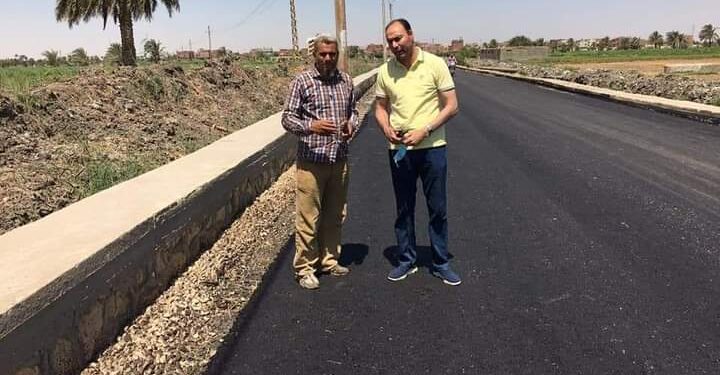 رئيس المركز : بالجهود الذاتية وبتكلفة حوالي 50 ألف جنيه تركيب ٨ مطبات صناعية على الطرق السريعة بشكشوك