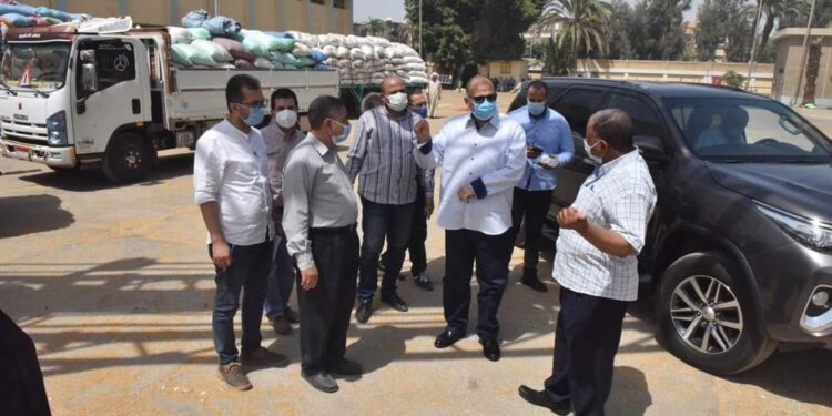 محافظ أسيوط: استمرار توريدالقمح للشون والصوامع المنتشرة بنطاق المحافظة