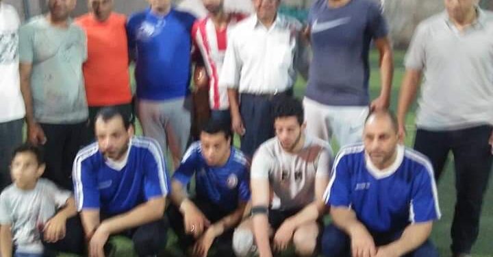 نهائي دورة شهداء فلسطين للكره الطائره علي ملعب الاندلس لمركز ادكو محافظه البحيره.