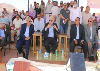 فودة يفتتح مضمار تدريب الهجن بوادي مجرح بنويبع