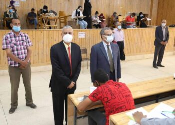 اليوم الاول 10384 طالب يؤدون الامتحانات بجامعة جنوب الوادي