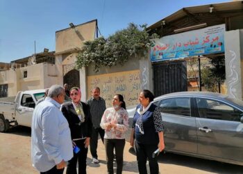 الفيوم وكيل وزارة الشباب والرياضة بالفيوم في زيارة مفاجأة لمركز شباب دار السلام