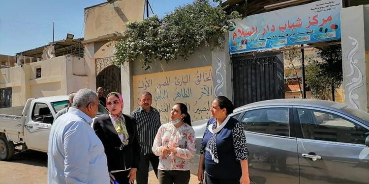 الفيوم وكيل وزارة الشباب والرياضة بالفيوم في زيارة مفاجأة لمركز شباب دار السلام