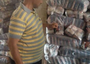 تموين الغربية يضبط صاحب منفذ جمعيتى استولى على سلع تموينيه خاصه بالمواطنين