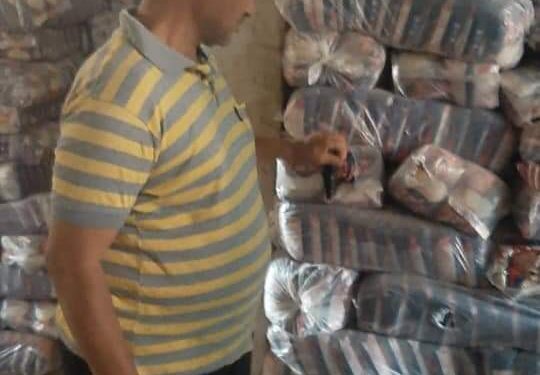 تموين الغربية يضبط صاحب منفذ جمعيتى استولى على سلع تموينيه خاصه بالمواطنين