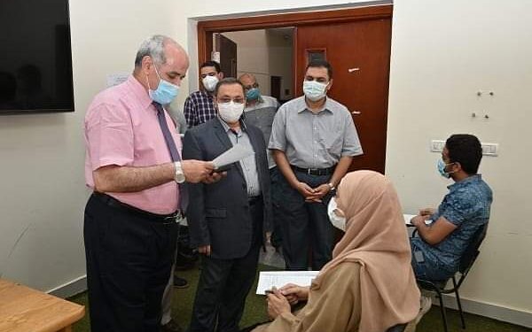 شديد يتفقد امتحانات الدراسات العليا والدبلومات بمعهد البحوث والدراسات الاستراتيجية لدول حوض النيل