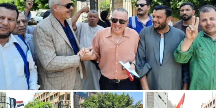 مسيرة حزب حماة وطن للاحتفال بيوم ٣٠يونيو بطنطا