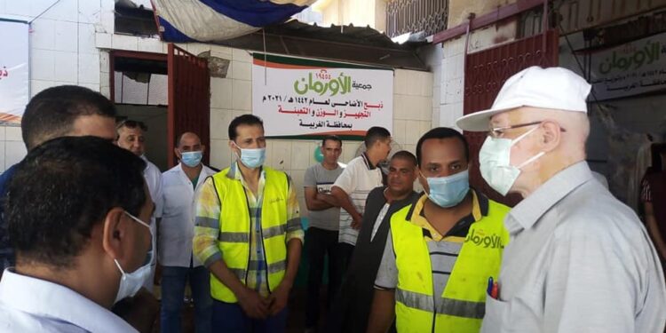 ذبح ٥٢٢ أضحية بالمجان بمجازر المحافظة في أول أيام العيد