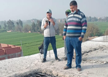 وقف ٧ حالات بناء مخالفة بمركزي طنطا وقطور خلال فترة العيد