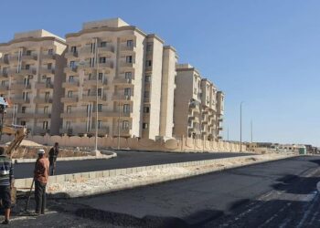 استكمال أعمال الطرق