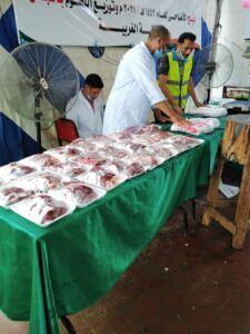 ذبح ١٥٨ أضحية في ثالث أيام العيد بالغربية