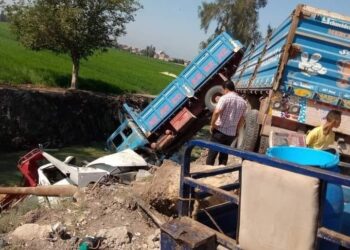 حادثه مروعه طريق دمنهور دسوق