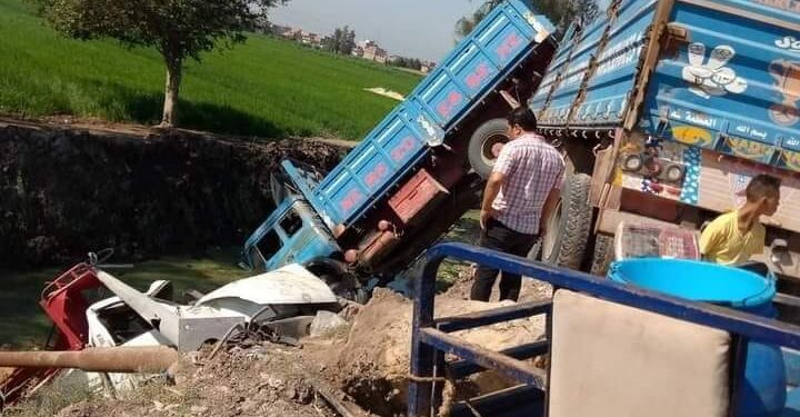 حادثه مروعه طريق دمنهور دسوق